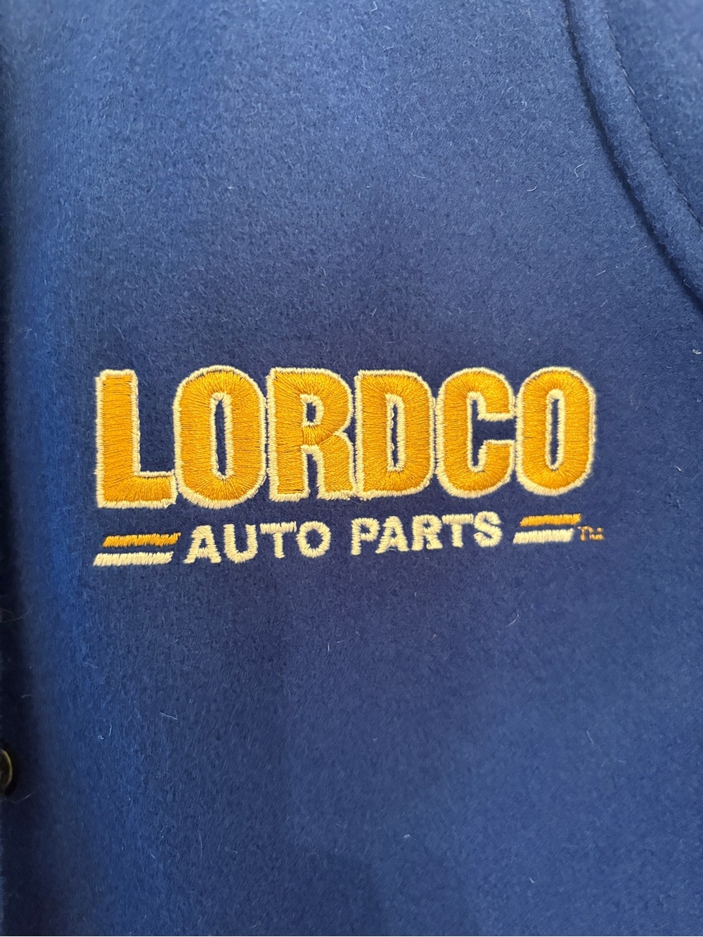 Lordco 50th Anniversary Leather Wool Varsity Jacket - Picture 7 of 12